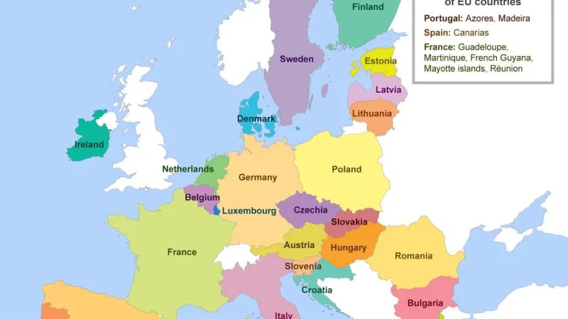 European map en