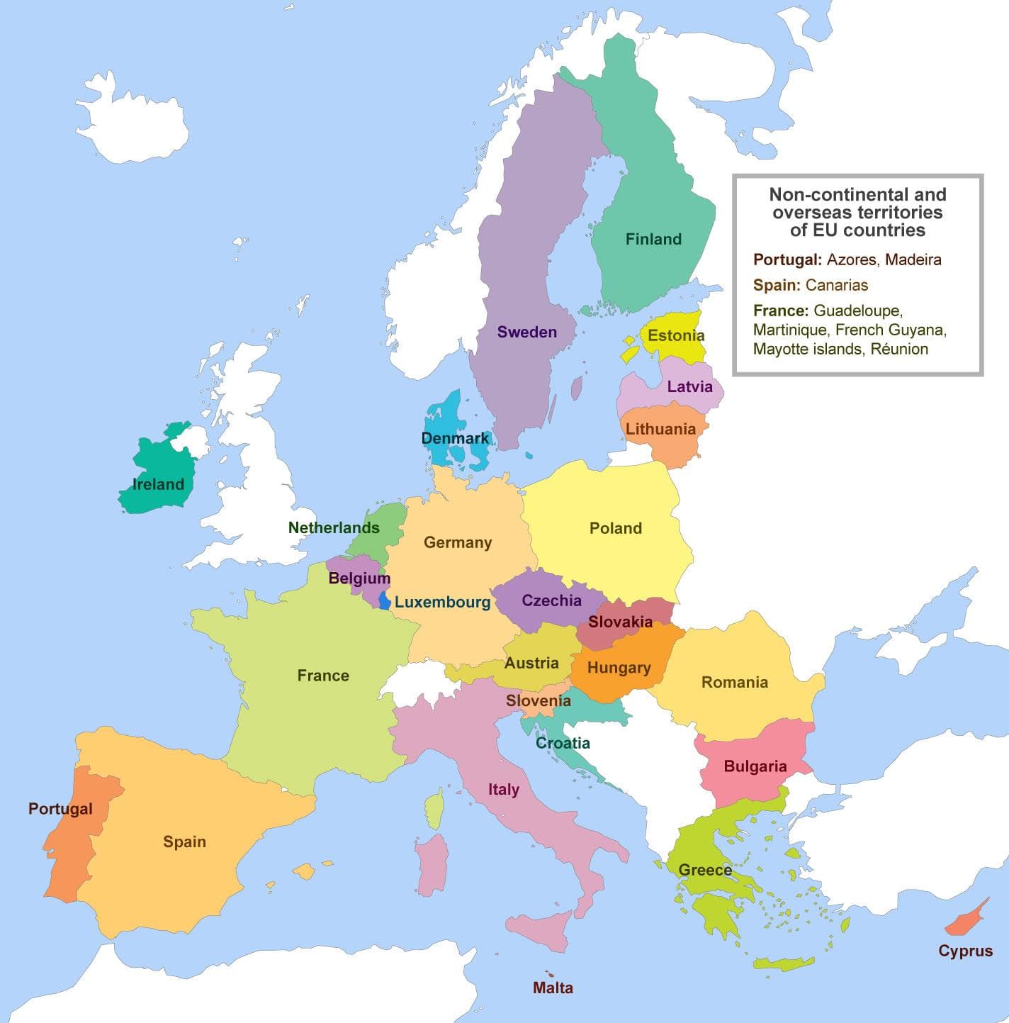 European map en